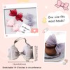 Rannyrena Cute Lace Bow Baby Girls Headbands Large Knot Hair