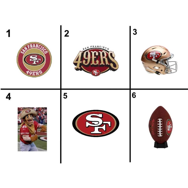 60 SAN FRANCISCO 49ERS RETURN ADDRESS LABELS.... MANY CHOICES....FRE