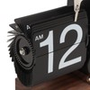 Digital Flip Down Clock Retro Automatic Turning Battery Operated Mechanical