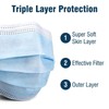 WeCare Disposable Face Mask, 3-Ply with Ear Loop (50 Individually