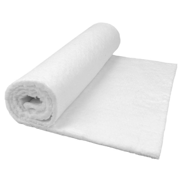 MODIGT 12"×24"×2/5" Ceramic Fiber Blanket, Fireproof Heat Resistant Mat, High-Temperature