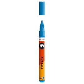 Molotow 127-HS Marker ONE4ALL, 2mm Spitze, 5,0ml, schockblau mittel