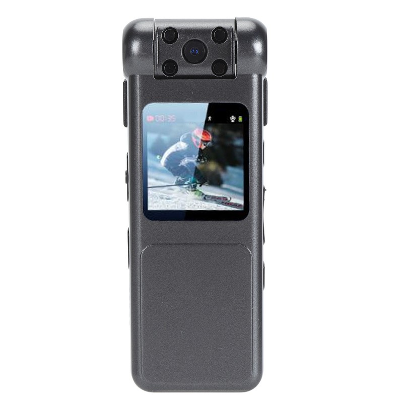 Wearable Camera 120 Degrees Rotatable Lens Portable Video Recorder Law
