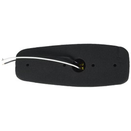 Grote 46813 Yellow Small Aerodynamic Cab Marker Light without Chrome Bezel