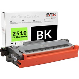 OBV Compatible Toner to Replace Brother 2510xl TN-2510XL for HL-L2400DWE MFC-L2835DW MFC-L28 L2860DW0 DCP-DCP-L2627DWE DCP-L266 - Black