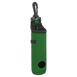 PATIKIL Golf Ball Carry Bag One Piece Golf Tee Holder Pouch for Men and Women Portable Neoprene Golf Ball Holder Forest Green