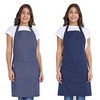 Mellow Buff Chef ApronS, Recycled Cotton Kitchen Apron with an
