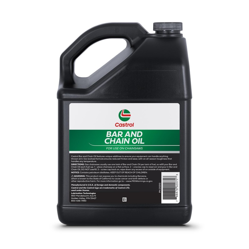 Castrol Bar & Chain Oil For Chainsaws – Reduces Friction