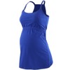 KUCI - Camiseta de maternidad para lactancia, Black+blue+white/3pack, L