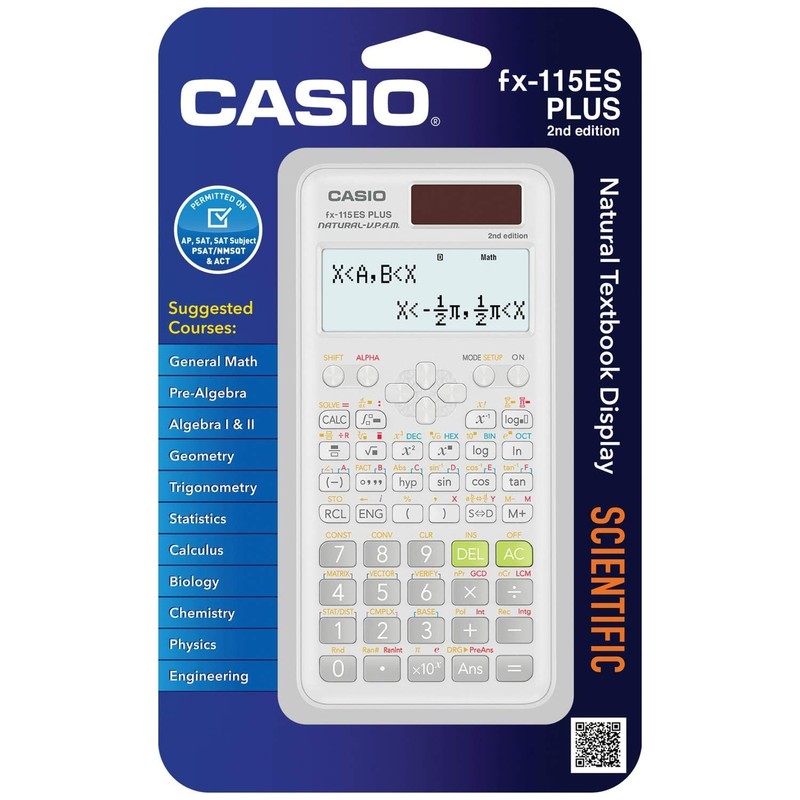 Casio fx-115ES Plus 2nd Edition – Advanced Scientific Calculator |