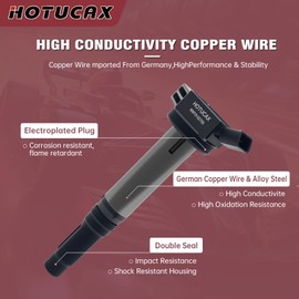 Set of 6 UF487 Ignition Coils and SP487 Iridium Spark Plug For TOYOTA Camry Avalon Highlander RAV4 Sienna Venza/Lexus IS350 ES300h NX300h ES350 RX350 RX450h