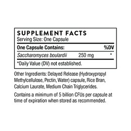 THORNE THORNE Sacro-B Probiotic - Support Gut Health, Immune Function & Constipation Relief Probiotics* - Gluten-Free Health Support* - 60 Capsules