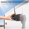 zeroxclub HD Single Magnetic Solar Wireless Rear View Backup Camera,