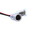 MEETOOT 10pcs E10 Mini Bulb Holder with Wire Light Beads