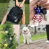 4 x 30mm Heart Shape Multi-Function Carabiner Clip Aluminum Ring