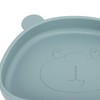 Baby Suction Plates Panda Shaped Powerful Suction Silicone Kid Suction