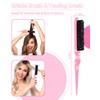 Slick Back Hair Brush, Edge Brush, Hair Accessories Comb Set