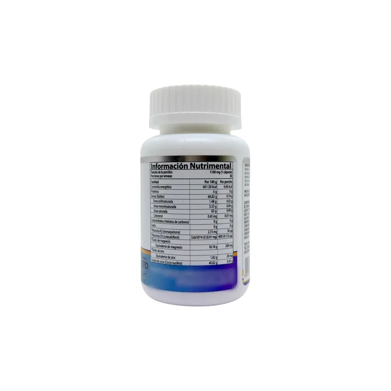 Vitamina Magnesio Zinc Cápsulas Natural Health