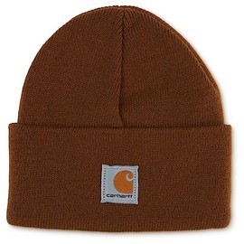 Carhartt Kids Knit Beanie Watch Hat, Carhartt Brown, Infant