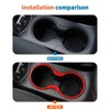 JeCar - Soporte para consola central para Jeep Compass 2017-2020,