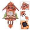 Levemolo Wall Hanging Cuckoo Clock Modern Silent for Home Office