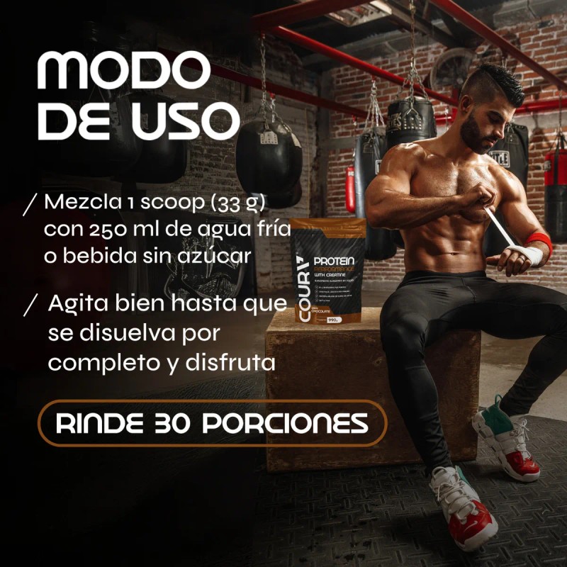 Protein Performance With Creatine Coura Chocolate 990 G