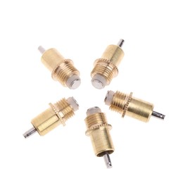 5Pcs Chicken Waterer Nipples Automatic Poultry Watering Drinker Nipples Durable Brass Nipples for Chicken Ducks Turkey