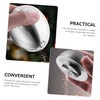 Outanaya Lidded Seasoning Box Stainless Steel Condiment for Easy Spice