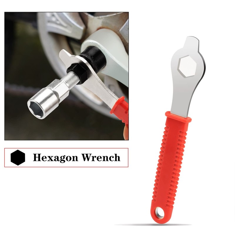 oumuik Bicycle Crank Puller and Bottom Bracket Tool, Bicycle Crank