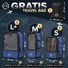 FiRiO® Compression Packing Cubes Set for More Space in Backpack