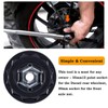 Front Rear Wheel Axle Nut Socket Tool Fits for Ducati