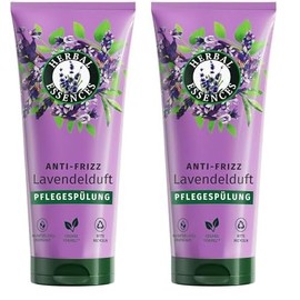 Herbal Essences Sanfte Reinigung Spülung mit Lavendelduft 250ml. Von frizz, sprödem Haar zu sanftem Haar ohne Frizz, Mit Inhaltsstoffen Natürlichen Ursprungs, Vegan (Packung mit 2)