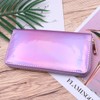 TENDYCOCO Wallet Holographic Zipper Long Wallet Credit Card Holder Clutch