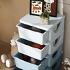 Qaba 4 Tier Kids Storage Unit, 4 Drawer Chest Toy