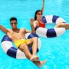 Arrowbash 2 Pcs Jumbo Inflatable Pool Float 47.24 Inch Floaties