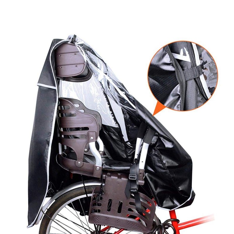 Hozee Bicycle Seats Raincoat, Bicycle Rain Cover Bicycle Raincoat for