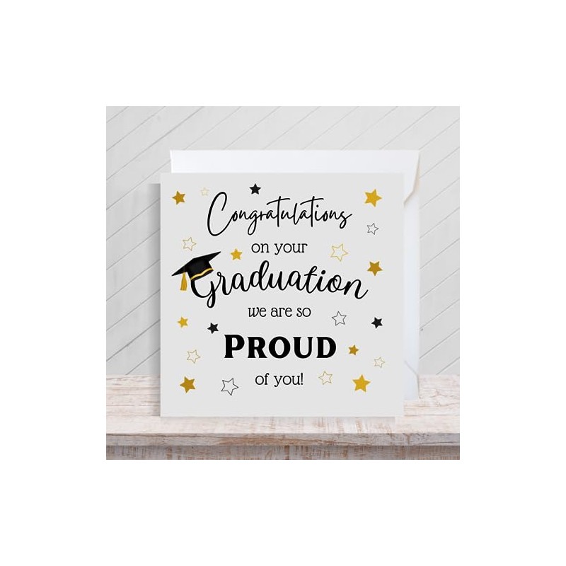 Second Ave Congratulations on Your Graduation Square University Degree Card