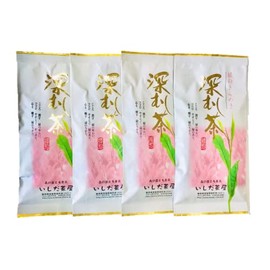 Ishida Chaya Special Deep Steamed Tea 3.5 oz (100 g) x 4 Bags Tea Leaves Green Tea Cold Brew Catechin Green Tea