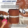 Funny Football Laundry Basket Oxford Cloth Ball Texture Laundry Hamper