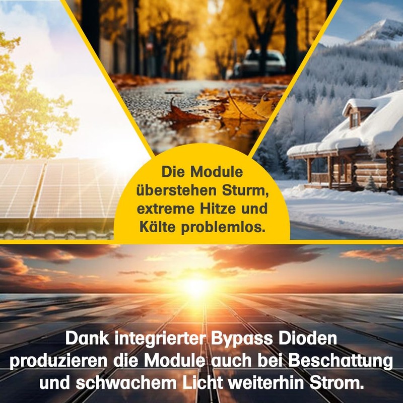 Offgridtec monocrystalline solar module ACM156 wafer 12 V 5 W