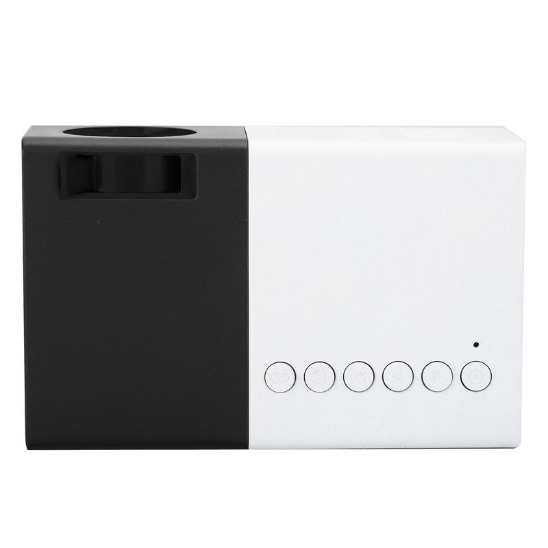 Mini Portable LED Projector 1800LM with Tripod Bracket for Home