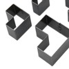 5Pcs Leather Die Cutter Hollow Assorted Size High Carbon Steel