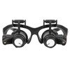 Jewelry Magnifying Glass with 2 LED Light 8 Interchangeable Lens