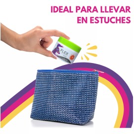 Mc Nails Polvo Acrílico Flex Básico 4 Onzas. Uñas Acrílicas Transparente