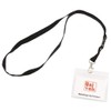 100 x Clear Business Card ID Card Holder Card Holder