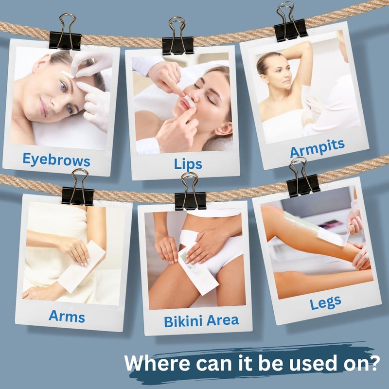 RELMOS Professional Paper Wax Waxing Strips Legs Arms Body x