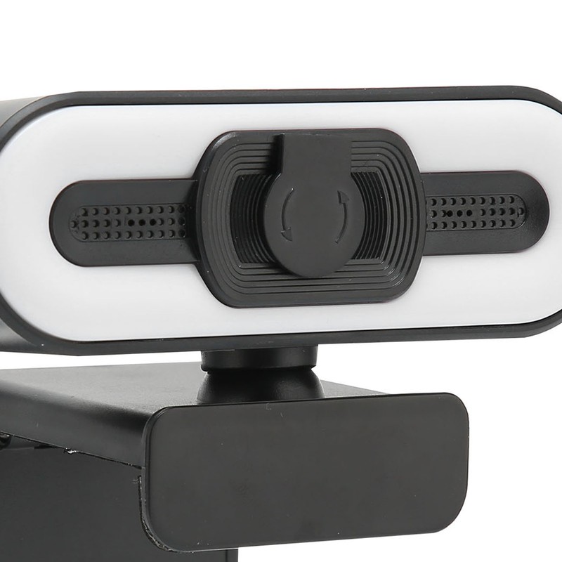 Webcam USB2.0 1080P HD 30FPS High Resolution LED Light PC