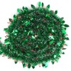 LOKIPA Christmas Tinsel Garland, 32.8 Ft Xmas Tinsel Decoration Metallic