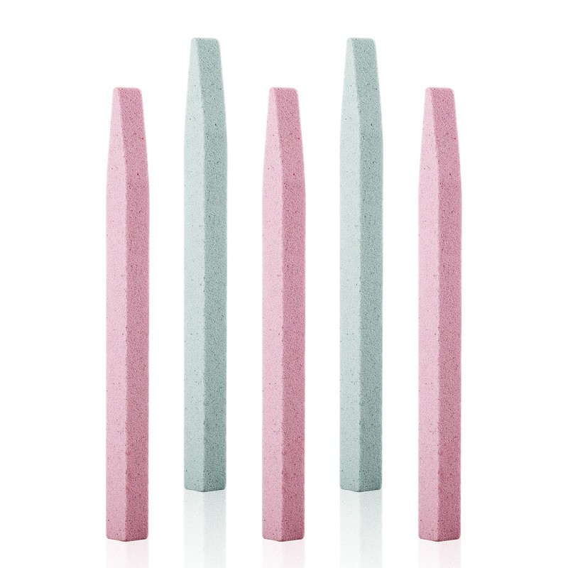 Acycoin2A 5PCS Pumice Stone Nail Art File Nail Cuticle Pusher