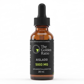 The Golden Ratio | 5000 mg Suplemento Sublingual | Fórmula Premium de Alta Concentración | Gotero 20 ml | Bienestar Natural, Descanso, Enfoque Mental y Equilibrio Diario
